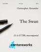 The Swan SATB choral sheet music cover